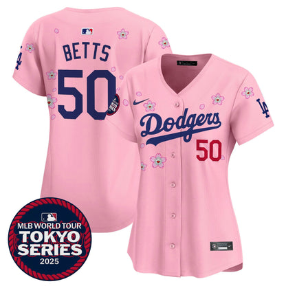 Camisa MLB Women’s Tokyo Series 2025 Vapor Premier Limited Jersey V2 – Stitched