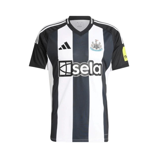 Camisa Newcastle United I 24/25 Branca e Preta - DA Sports Oficial