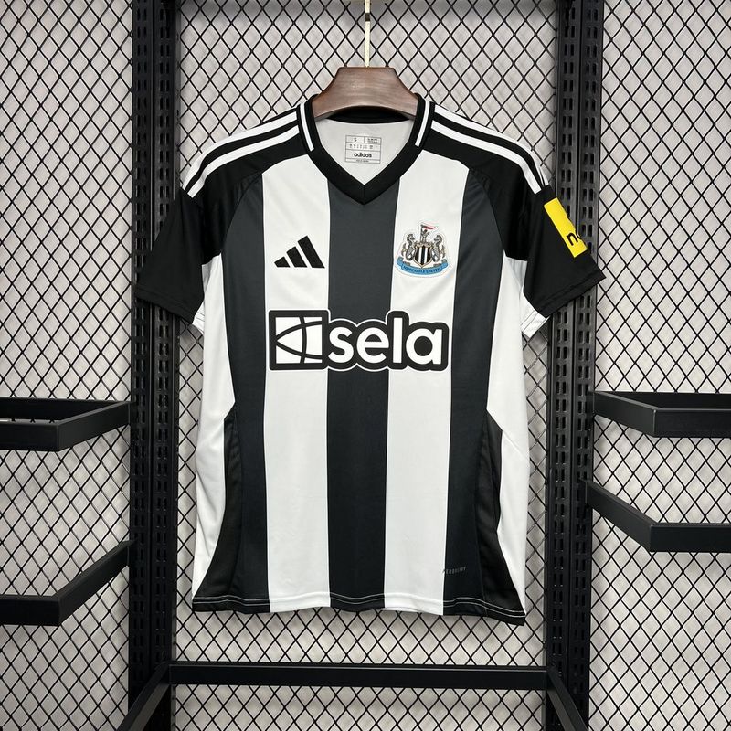 Camisa Newcastle United I 24/25 Branca e Preta - DA Sports Oficial