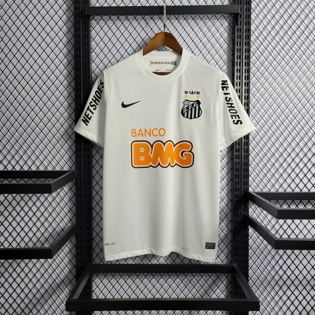 Camisa Santos Nike Retrô Home 2012 - Branca