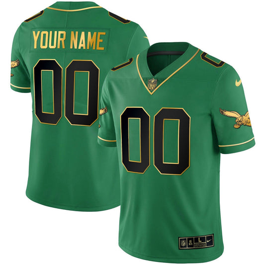 Camisa NFL Kelly Verde Dourada Jersey