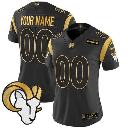 Camisa NFL Los Angeles 2024 Dourada Vapor Limited Jersey