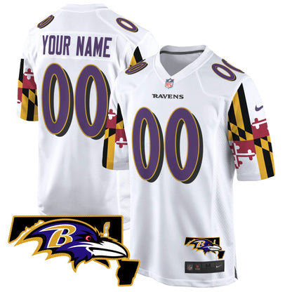 Camisa NFL Maryland Flag Game Jersey