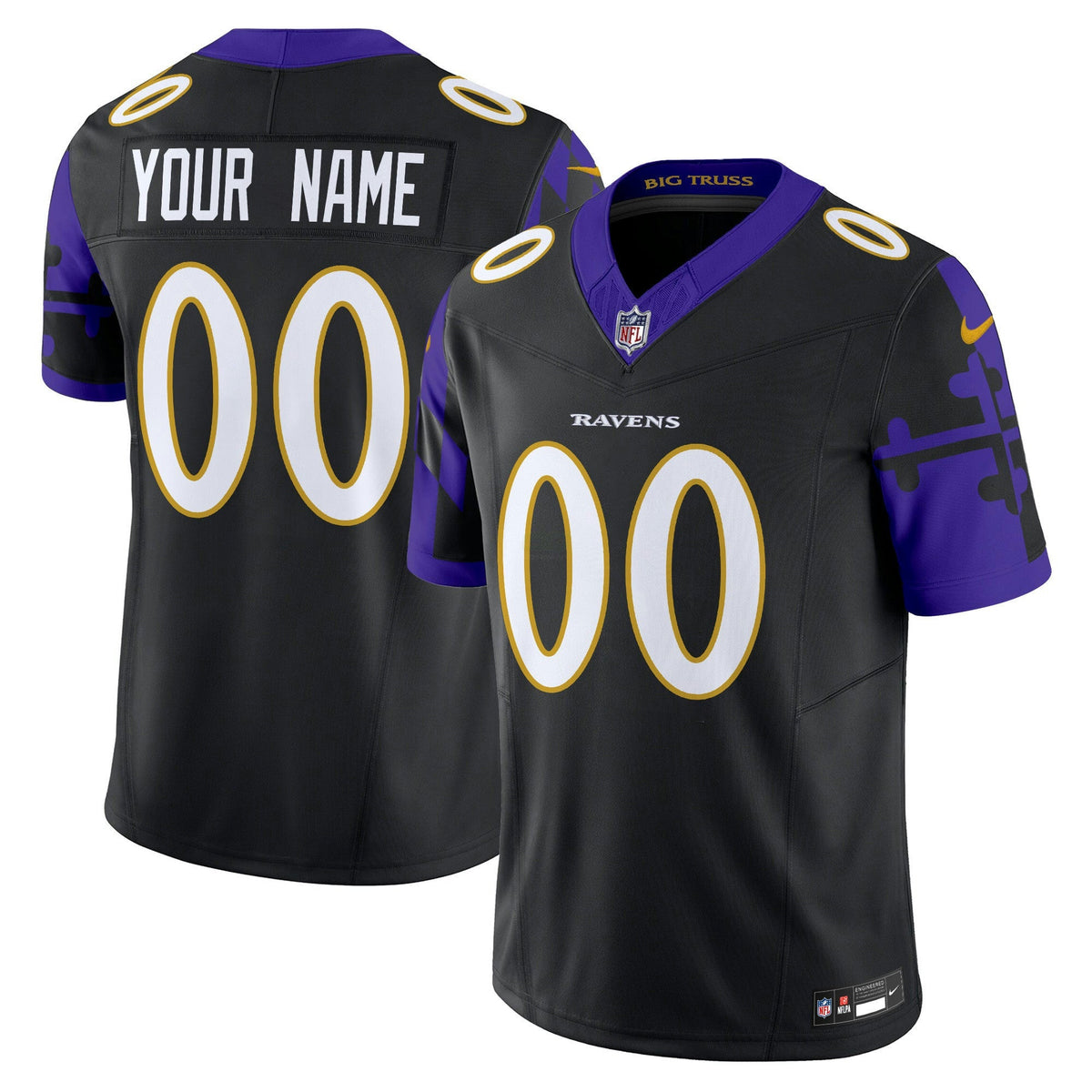 Camisa NFL Maryland Flag Vapor Limited Jersey