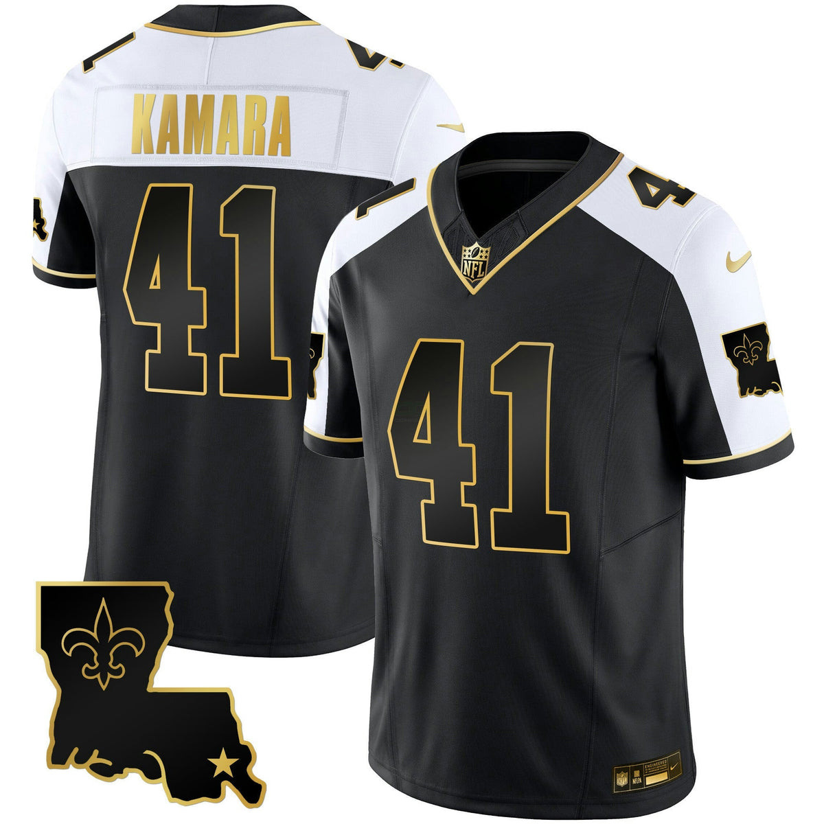 Camisa NFL Men’s 1987 Legacy Dourada Vapor Jersey