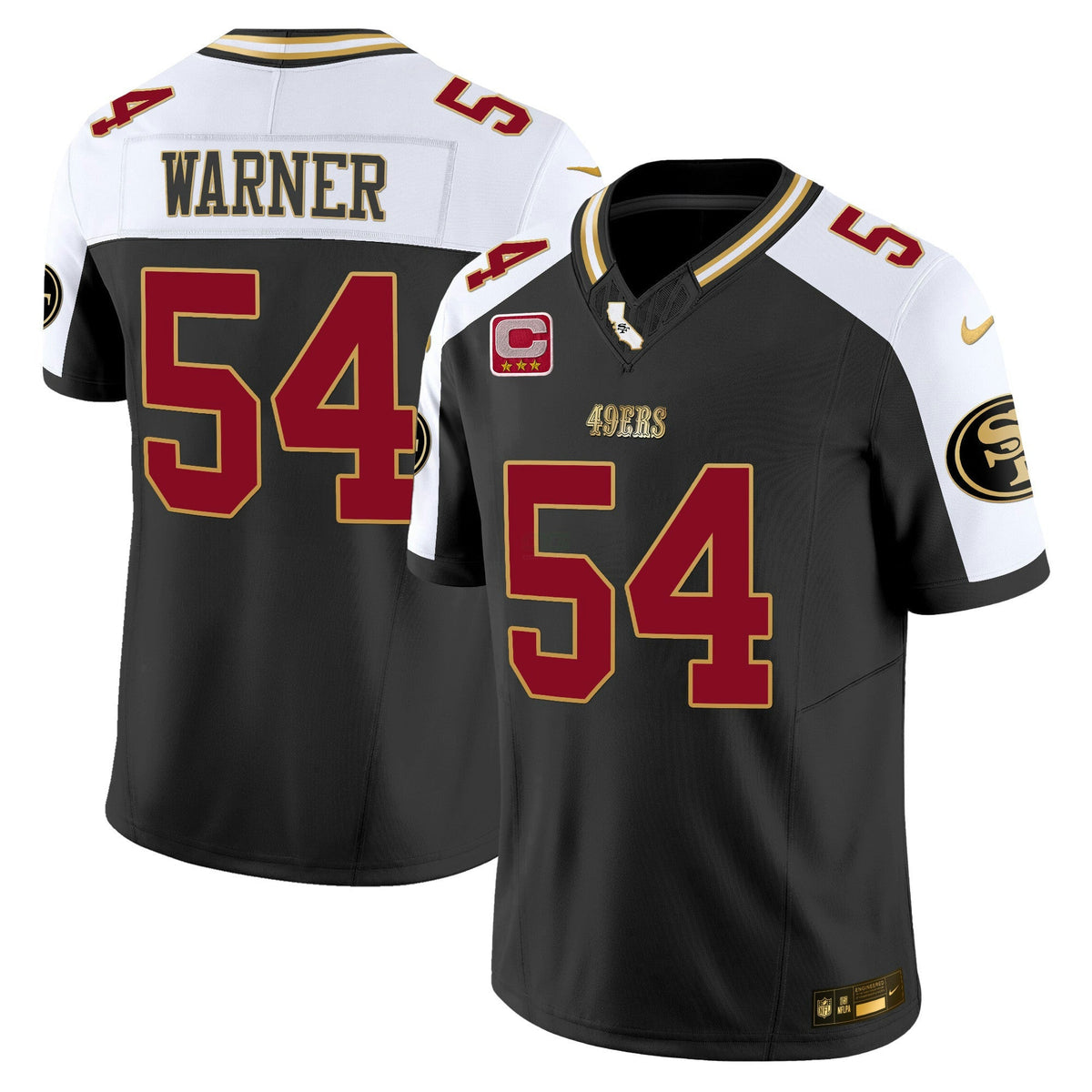 Camisa NFL Men’s 2024 Dourada Vapor Jersey