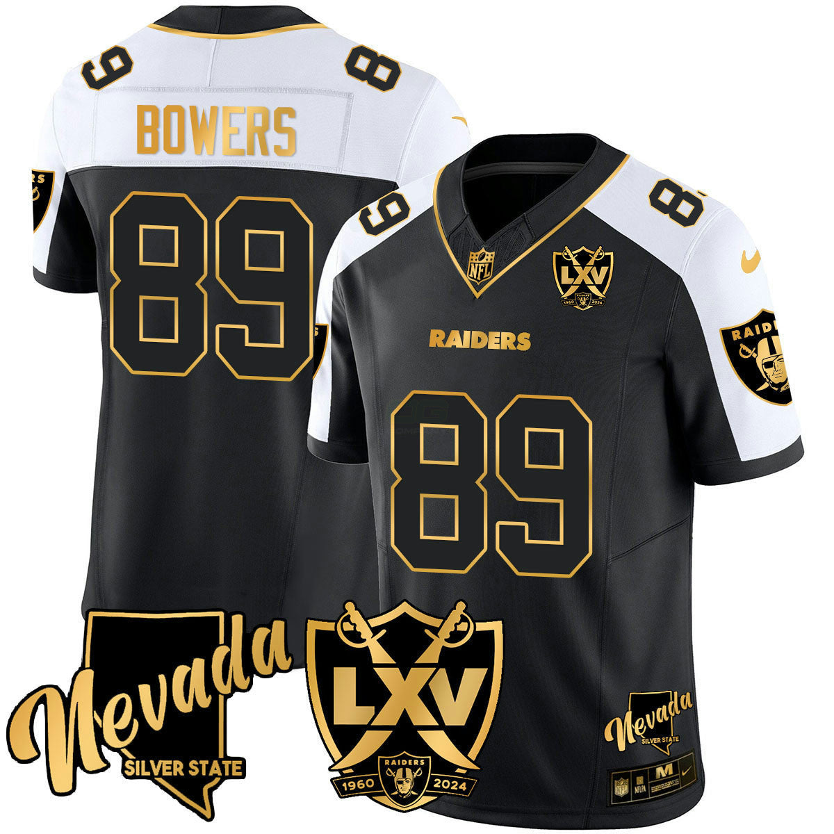 Camisa NFL Men’s 2024 Dourada Vapor Limited Jersey – 65th Anniversary