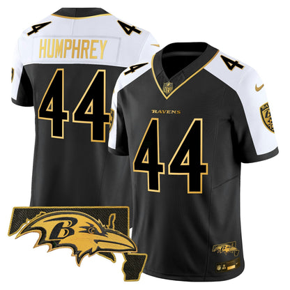 Camisa NFL Baltimore Ravens Men’s 2024 Dourada Vapor Limited Jersey