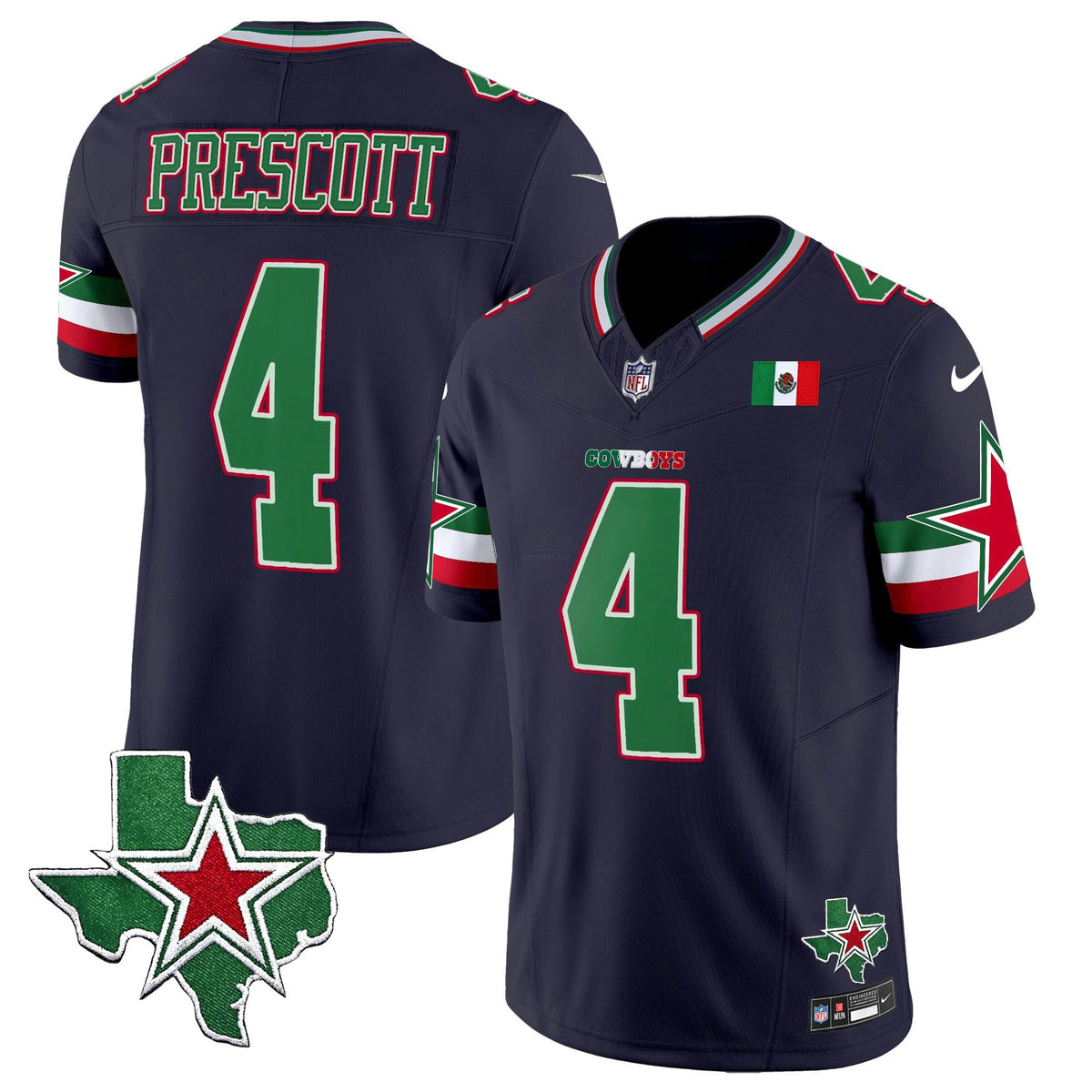 Camisa NFL Men’s 2024 Mexico Vapor Limited Jersey