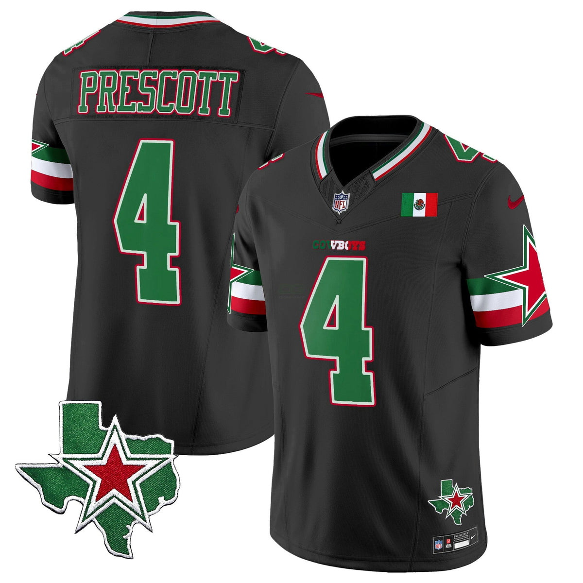 Camisa NFL Men’s 2024 Mexico Vapor Limited Jersey