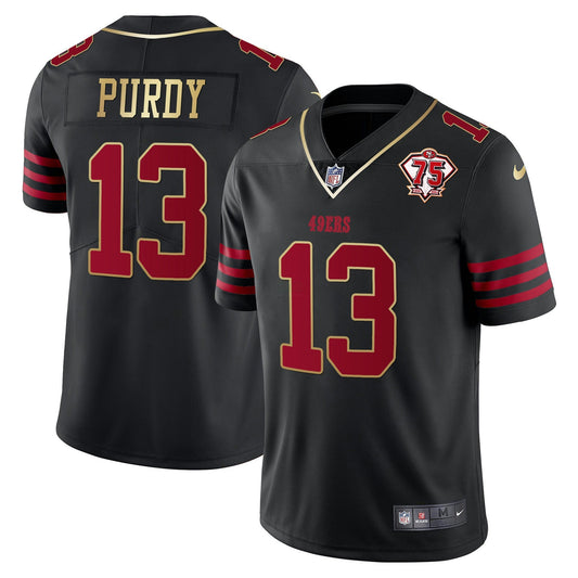 Camisa NFL Men’s 75th Anniversary Patch Vapor Dourada Trim Jersey