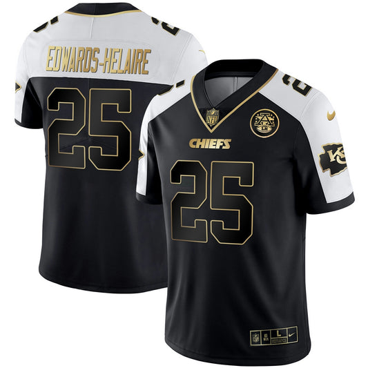Camisa NFL Kansas City Chiefs Men’s Branca Dourada & Preta Dourada