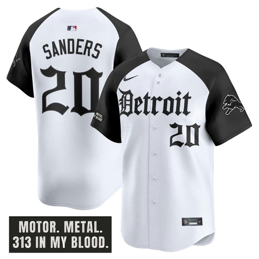 Camisa NFL Men’s Detroit ‘Motor Gothic Edition’ Vapor Premier Limited Jersey
