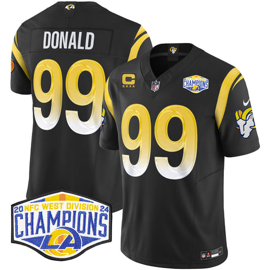 Camisa NFL Men’s Los Angeles 2024 NFC West Division Champions Vapor Limited Jersey