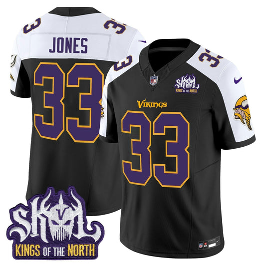 Camisa NFL Men’s Minnesota King Of The North Patch Throwback Vapor Limited Jersey V2