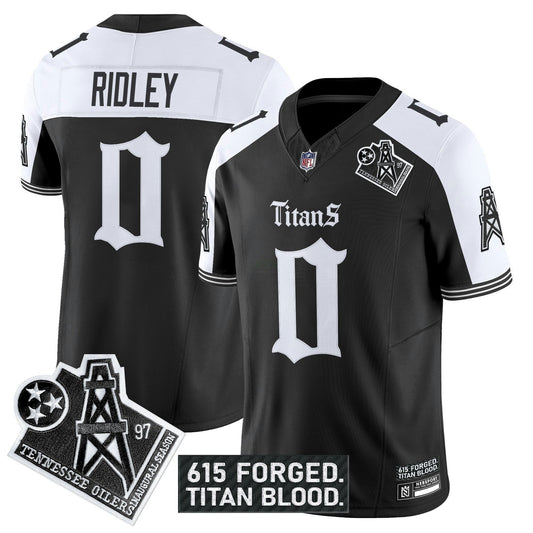 Camisa NFL Men’s Tennessee ‘Titan Gothic Shadows Drop’ Vapor Limited Jersey