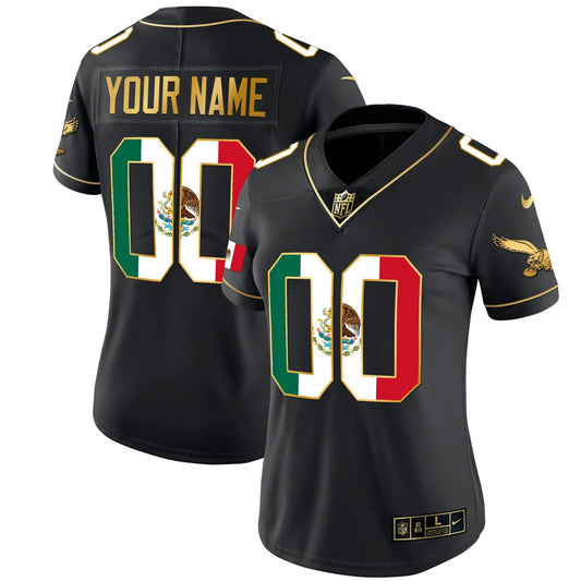 Camisa NFL Mexico Gold & Kelly Vapor Jersey
