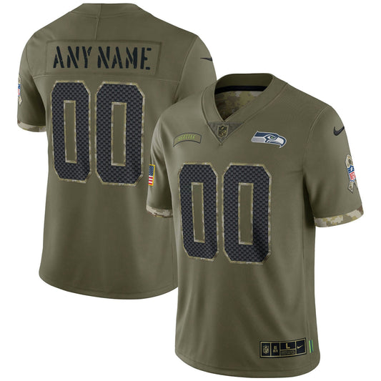 Camisa NFL Seattle 2022 Salute To Service Jersey - Salute To Service