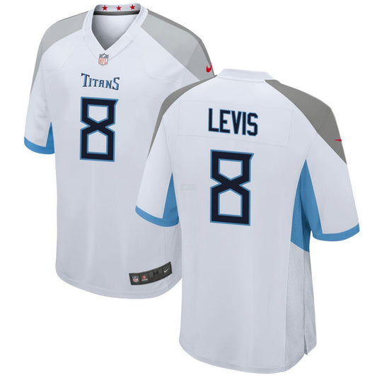 Camisa NFL Will Levis Tennessee 2023 Draft White Jersey - Game
