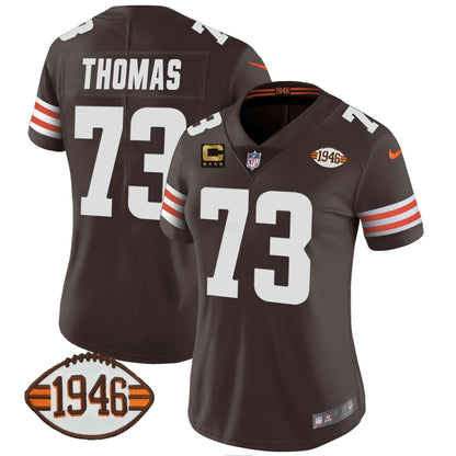 Camisa NFL Women’s 1946 75th Anniversary Patch Jersey