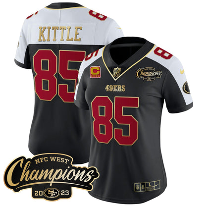 Camisa NFL Women’s 2023 NFC West Champions Patch Vapor Jersey