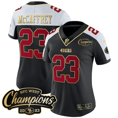 Camisa NFL Women’s 2023 NFC West Champions Patch Vapor Jersey
