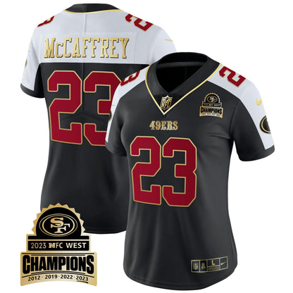 Camisa NFL Women’s 2023 NFC West Champions Patch Vapor Jersey V4