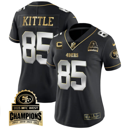 Camisa NFL Women’s 2023 NFC West Champions Patch Vapor Jersey V4