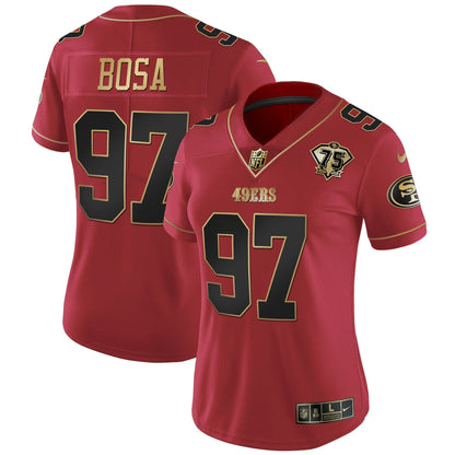 Camisa NFL Women’s 2023 Vapor Dourada Limited Jersey
