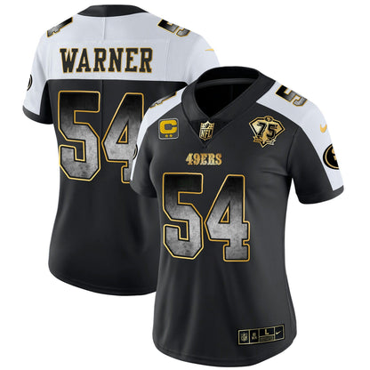 Camisa NFL San Francisco 49ers Women’s Arch Smoke Vapor Jersey