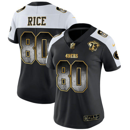 Camisa NFL San Francisco 49ers Women’s Arch Smoke Vapor Jersey