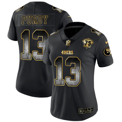 Camisa NFL San Francisco 49ers Women’s Arch Smoke Vapor Jersey