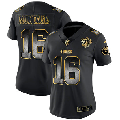 Camisa NFL San Francisco 49ers Women’s Arch Smoke Vapor Jersey