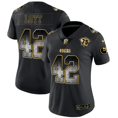 Camisa NFL San Francisco 49ers Women’s Arch Smoke Vapor Jersey