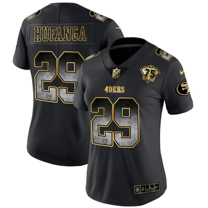Camisa NFL San Francisco 49ers Women’s Arch Smoke Vapor Jersey