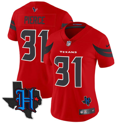 Camisa NFL Women’s Houston 2024 Texas Patch Vapor Limited Jersey