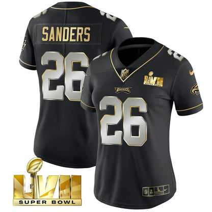Camisa NFL Women’s Super Bowl LVII Dourada Vapor Jersey