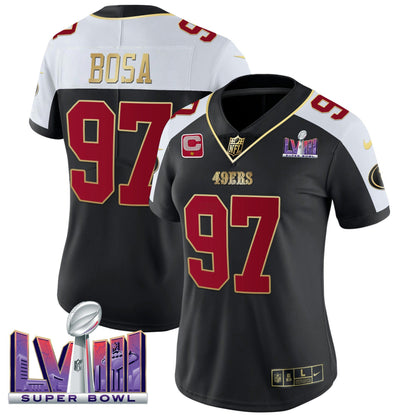 Camisa NFL Women’s Super Bowl LVIII Patch Vapor Jersey