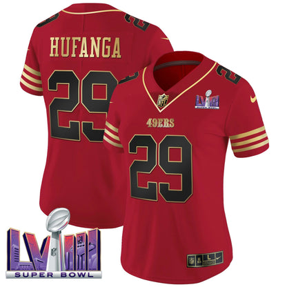 Camisa NFL Women’s Super Bowl LVIII Patch Vapor Jersey