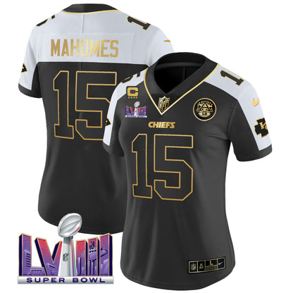 Camisa NFL Women’s Super Bowl LVIII Patch Vapor Jersey V4