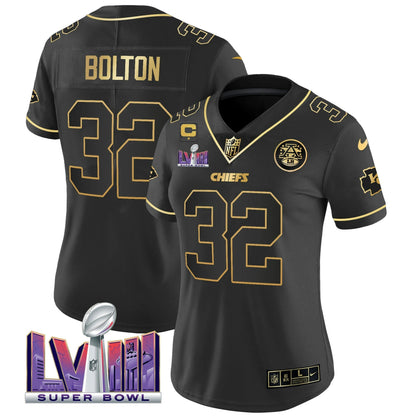 Camisa NFL Women’s Super Bowl LVIII Patch Vapor Jersey V4