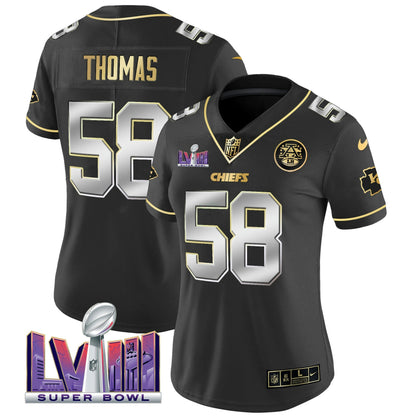 Camisa NFL Women’s Super Bowl LVIII Patch Vapor Jersey V4