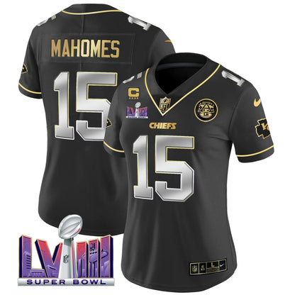 Camisa NFL Women’s Super Bowl LVIII Patch Vapor Jersey V4