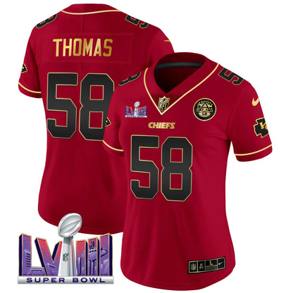 Camisa NFL Women’s Super Bowl LVIII Patch Vapor Jersey V4