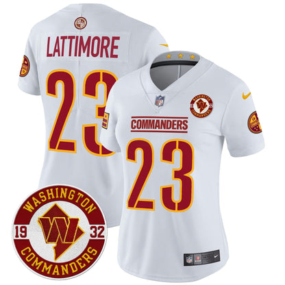 Camisa NFL Women’s Washington 2024 Vapor Limited Jersey – Est. 1932 Patch