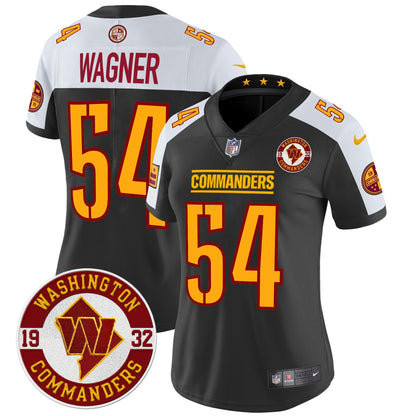 Camisa NFL Women’s Washington 2024 Vapor Limited Jersey – Est. 1932 Patch