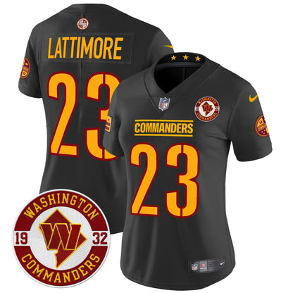 Camisa NFL Women’s Washington 2024 Vapor Limited Jersey – Est. 1932 Patch