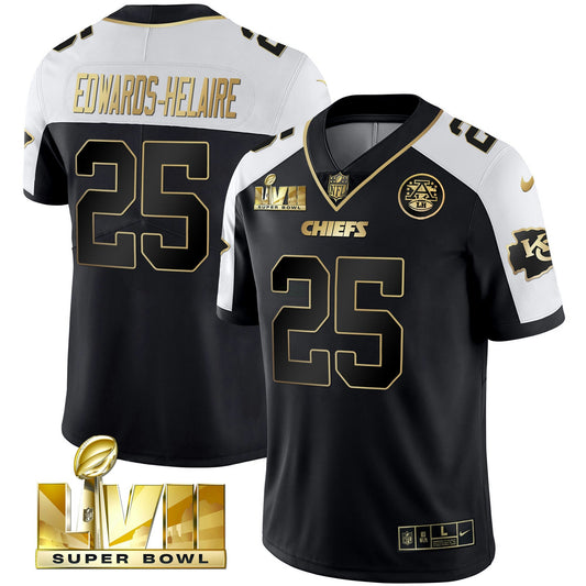 Camisa NFL Kansas City Chiefs Youth’s Super Bowl Vapor Dourada Jersey