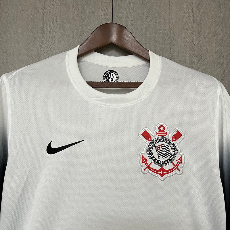 Camisa Nike Corinthians Casa 24/25 - Branca degradê - DA Sports Oficial
