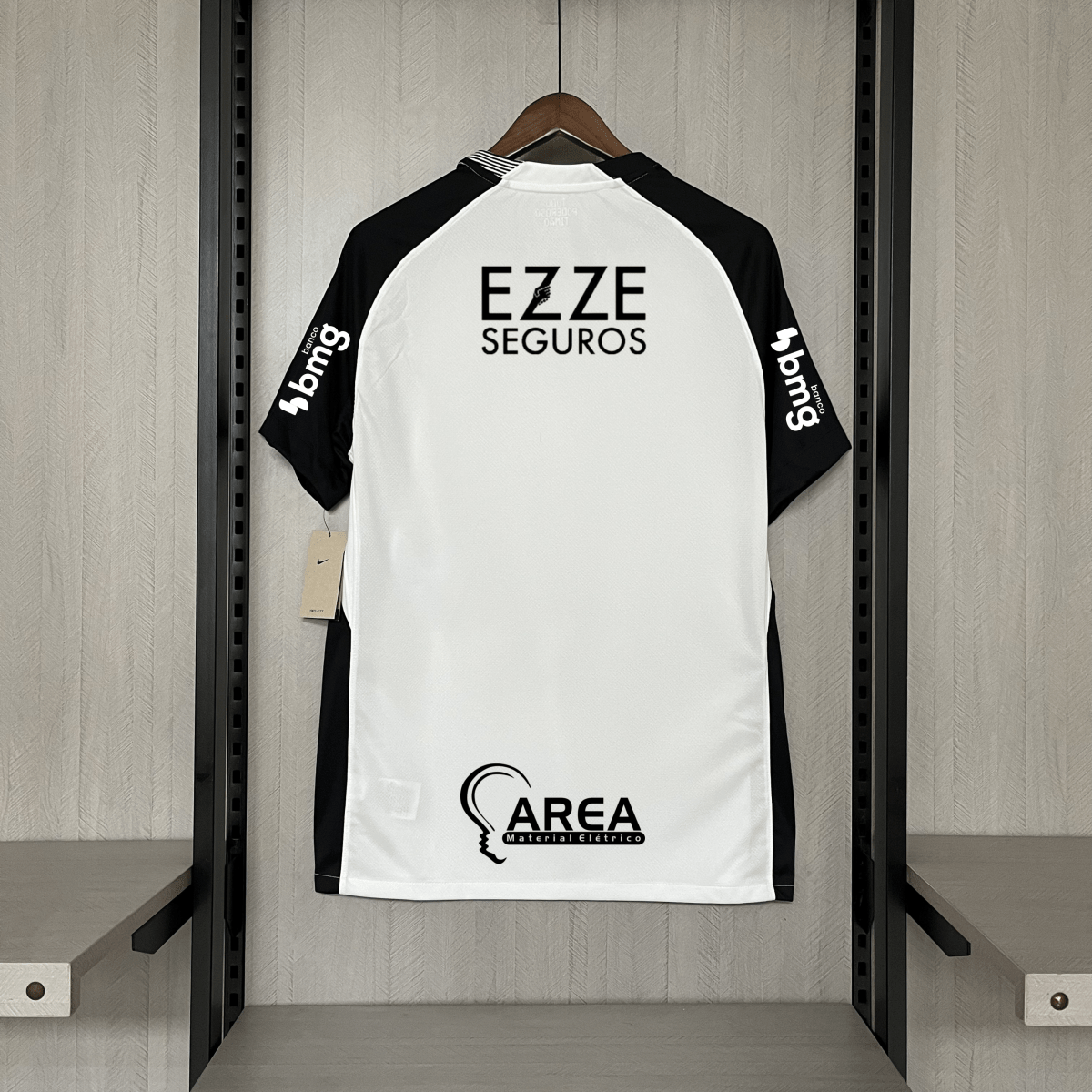 Camisa Nike Corinthians I 2025 - Preta e Branca - Masculina - DA Sports Oficial